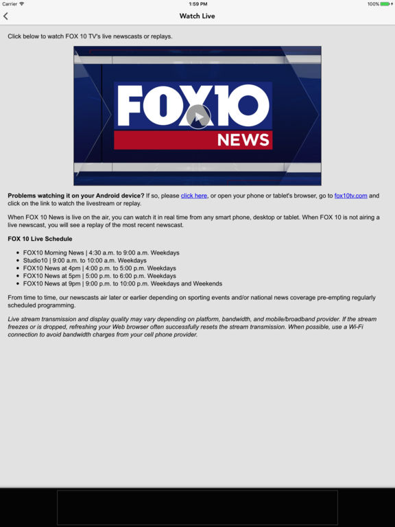 FOX10 News Mobile Alabama WALA On The App Store