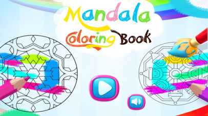 Mandala Coloring Book Kids Game screenshot 2