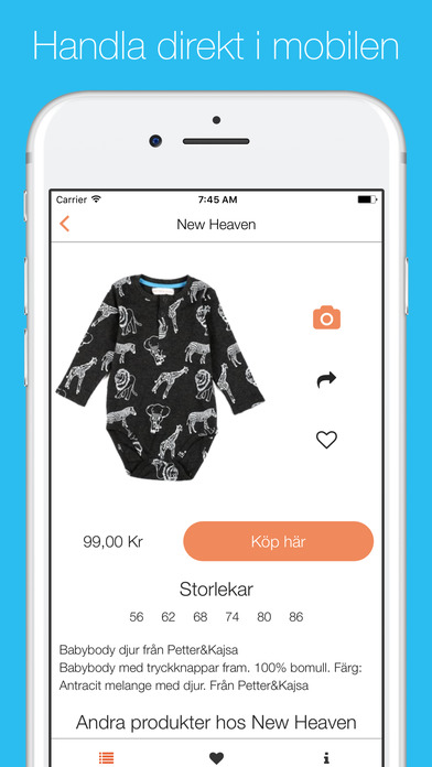 TryOnBaby - Hitta och prova kläder till din bebis screenshot 4