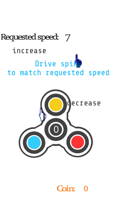 fidget spinner - finger drive spin screenshot 2