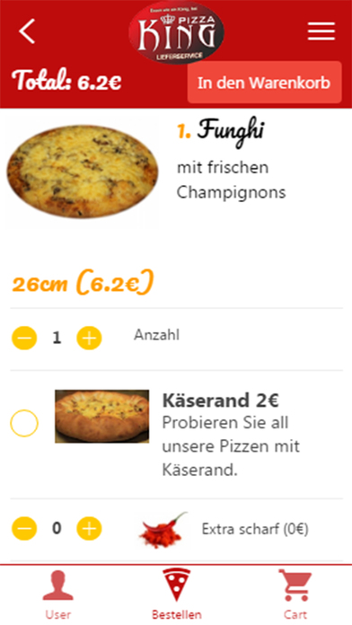 Pizza King Schleswig screenshot 3