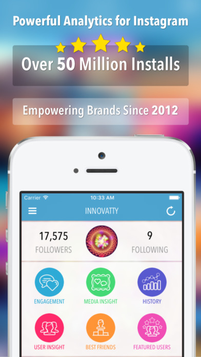 Screenshots of InsTrack for Instagram - The Most Powerful InstaFollow Tool for Tracking Instgram Followers, Unfollowers, Best Friends, Ghost Users Plus More for iPhone