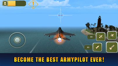 F16 Carrier Jet Flight Simulator screenshot 4