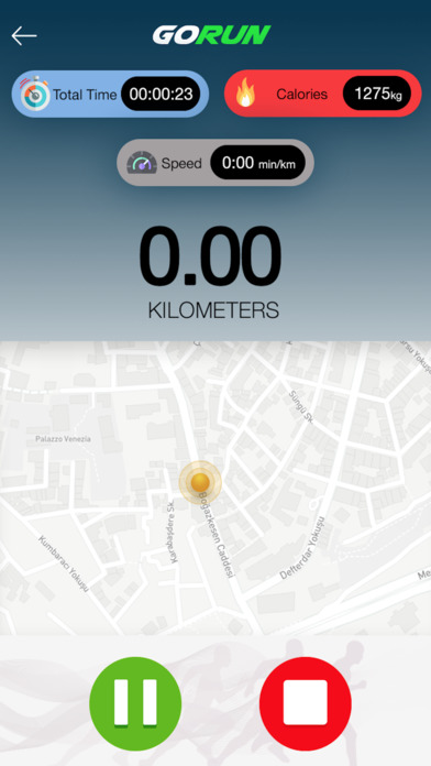 GO RUN - GPS Running & Loss Your Weight screenshot 3