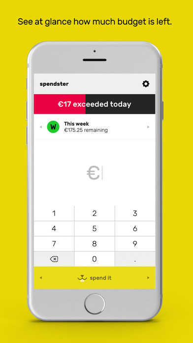 spendster - Keep track of your daily spending screenshot 2
