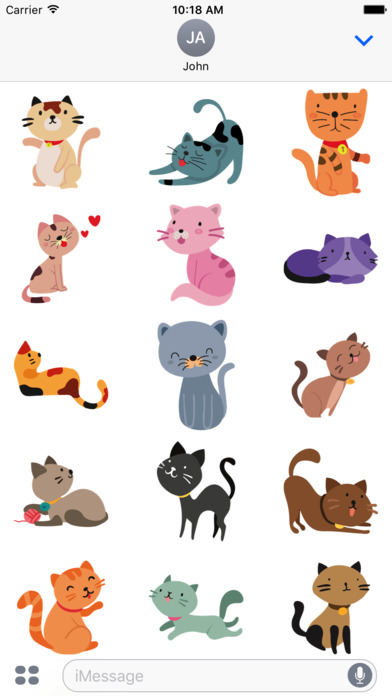 Cool Cats Sticker screenshot 3