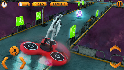 Fidget Spinner Hover Board: Mutant Rider - Pro screenshot 4