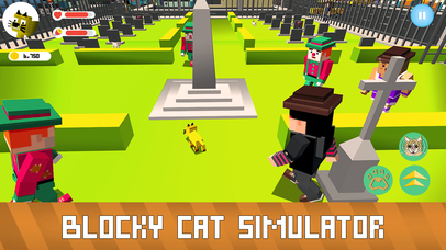 Blocky Cat Simulator Full screenshot 3