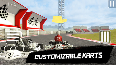 Kart Sim 3D - Derby Car Racing Pro screenshot 4