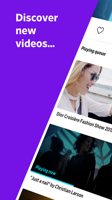 Screenshots of Dailymotion for iPhone