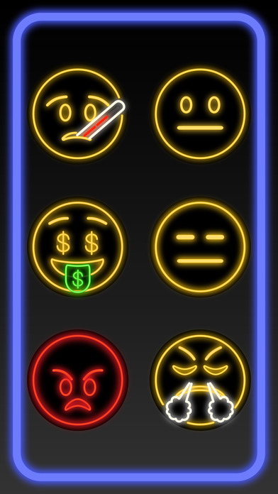 Neon Emoji screenshot 4