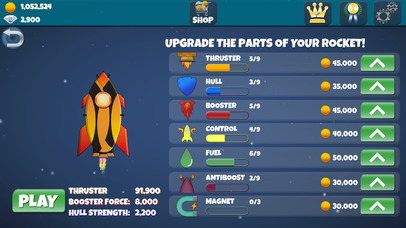 Into Space - Rocket Racing screenshot 2