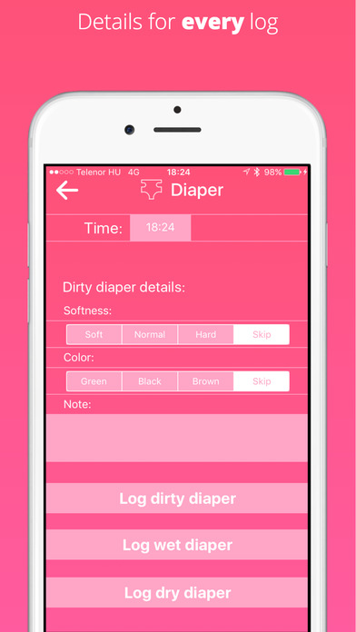 Baby Tracker - Nursing helper screenshot 2