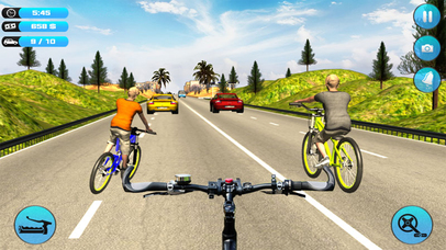 Bicycle Rider Traffic Racer 17 screenshot 3