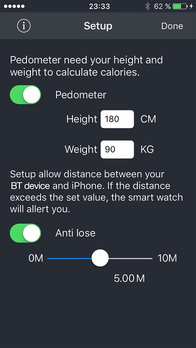 bt notifier bluetooth - synergy for smartwatch screenshot 2
