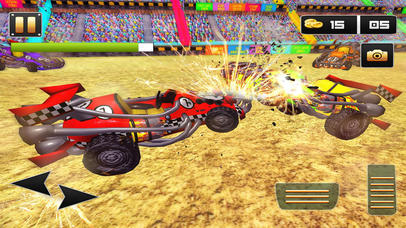 Whirlpool Toon Car Crash Racing 3D screenshot 4