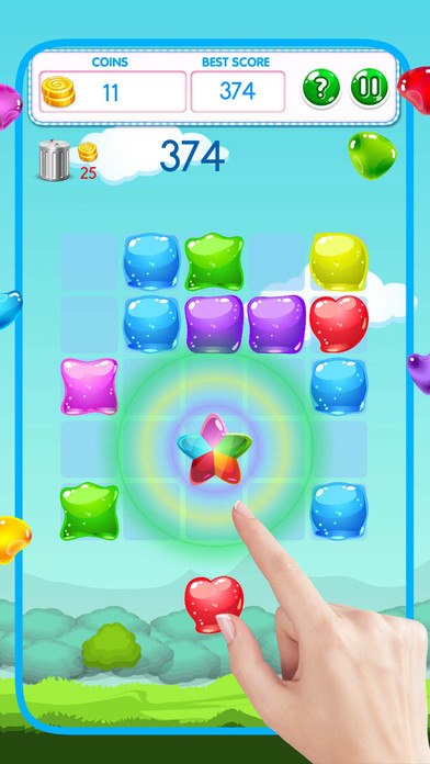 Jelly Color Merged Cube Merging Block Puzzle screenshot 3