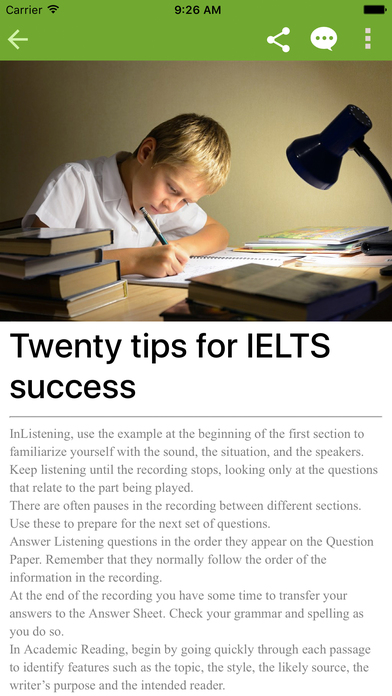 IELTS High Scoring Preparation -Test Tips material screenshot 3