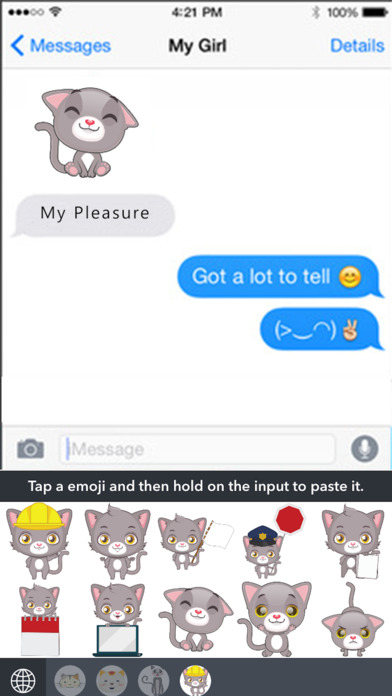 Kitty Emoji screenshot 4
