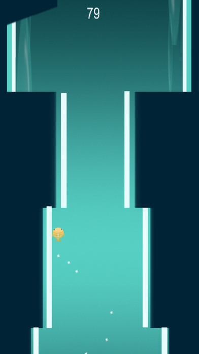 Cartoony Blocky Fish Runner screenshot 2