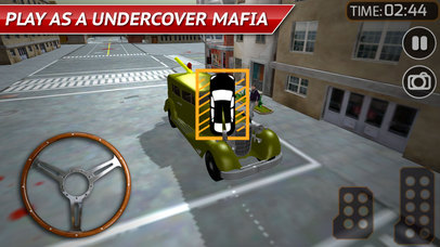 3D Mafia Car Driving Simulator 2017 screenshot 4