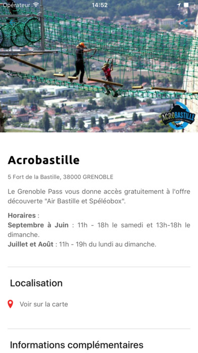 Grenoble Pass screenshot 2