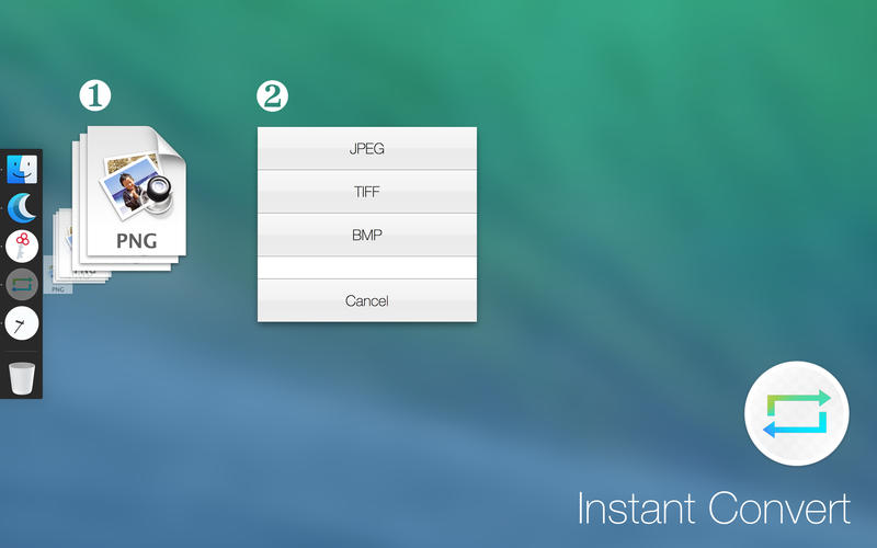 Instant Convert for Mac 1.1.1 破解版 - 图片转换工具