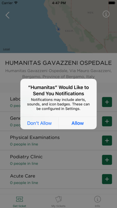 Humanitas Pass screenshot 2