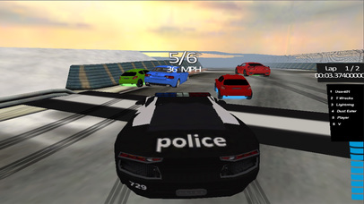 Speed Race 3D - Highway Cop Edition screenshot 3