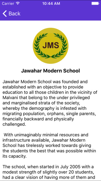 Jawahar Modern School screenshot 2