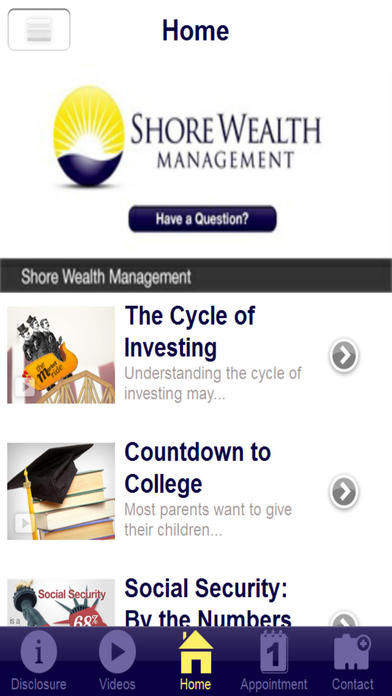 Shore Wealth Management screenshot 2