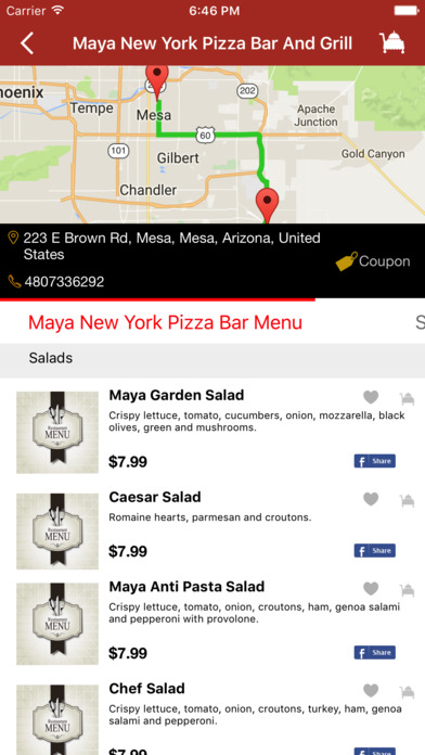 Maya New York Pizza screenshot 3