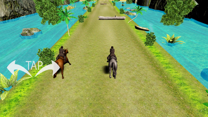Horse Riding Hurdle Course Pro screenshot 2