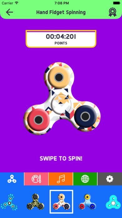 Fidget Hand Spinner - Spinner Simulator screenshot 2