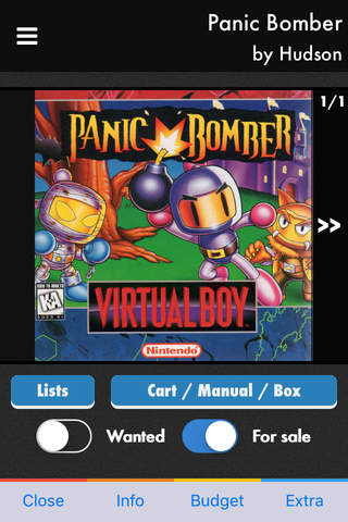 Retro Collector for Virtual Boy screenshot 2