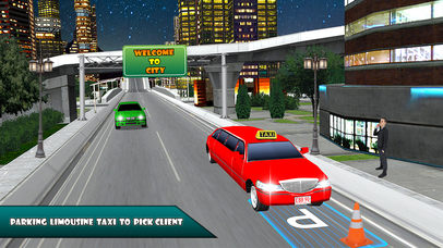 City Limo Driving 3D : Taxi Parking Legend Driver screenshot 3