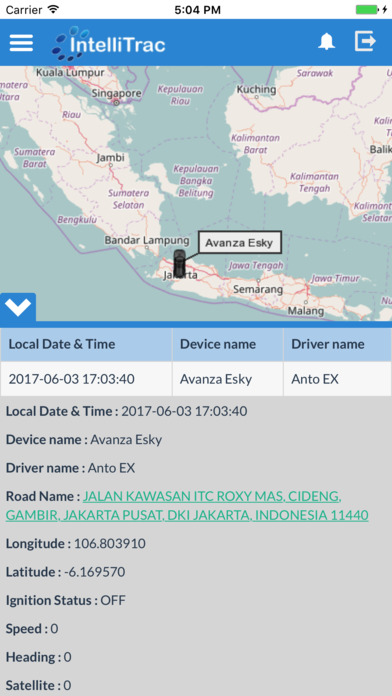 IntelliTrac GPS Tracker IDN screenshot 3