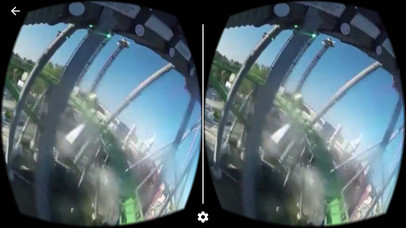 Green Monster Rollercoaster VR screenshot 4