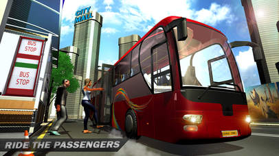 City Coach Bus Extreme Driving Simulator screenshot 2