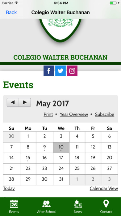 Colegio Walter Buchanan screenshot 2