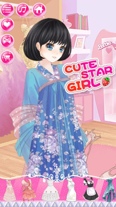Cute Star Girl - Princess Makeover Games for kids screenshot 4