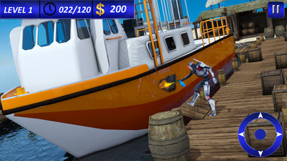 Futuristic Robot Boat Mechanic screenshot 3
