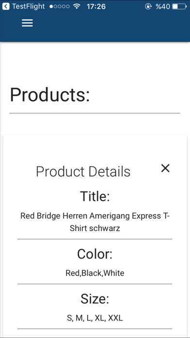 Red Bridge Product screenshot 2