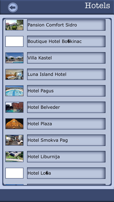 Pag Island Offline Map Guide screenshot 3