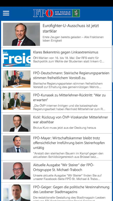 FPÖ Leoben screenshot 3
