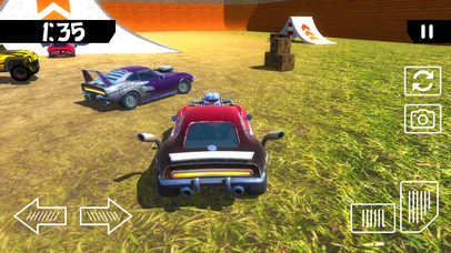 Derby Car Whirlpool Demolition – Mad Crash Sim screenshot 2