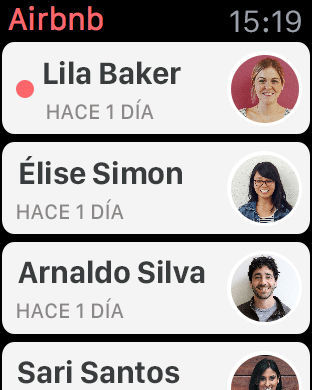 Captura de pantalla del iPhone 5