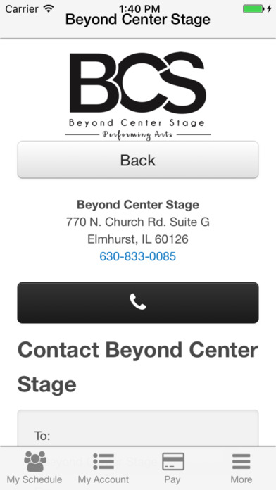 Beyond Center Stage 8606 screenshot 3