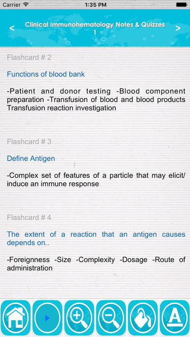Clinical Immunohematology Exam Review-Terms & Quiz screenshot 3