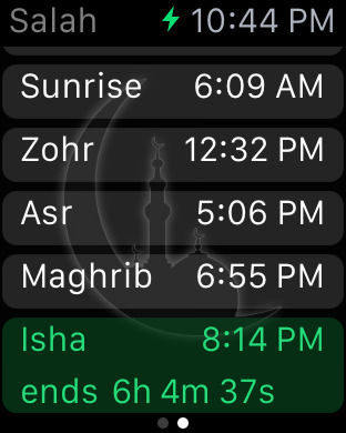 Captura de pantalla del iPhone 3